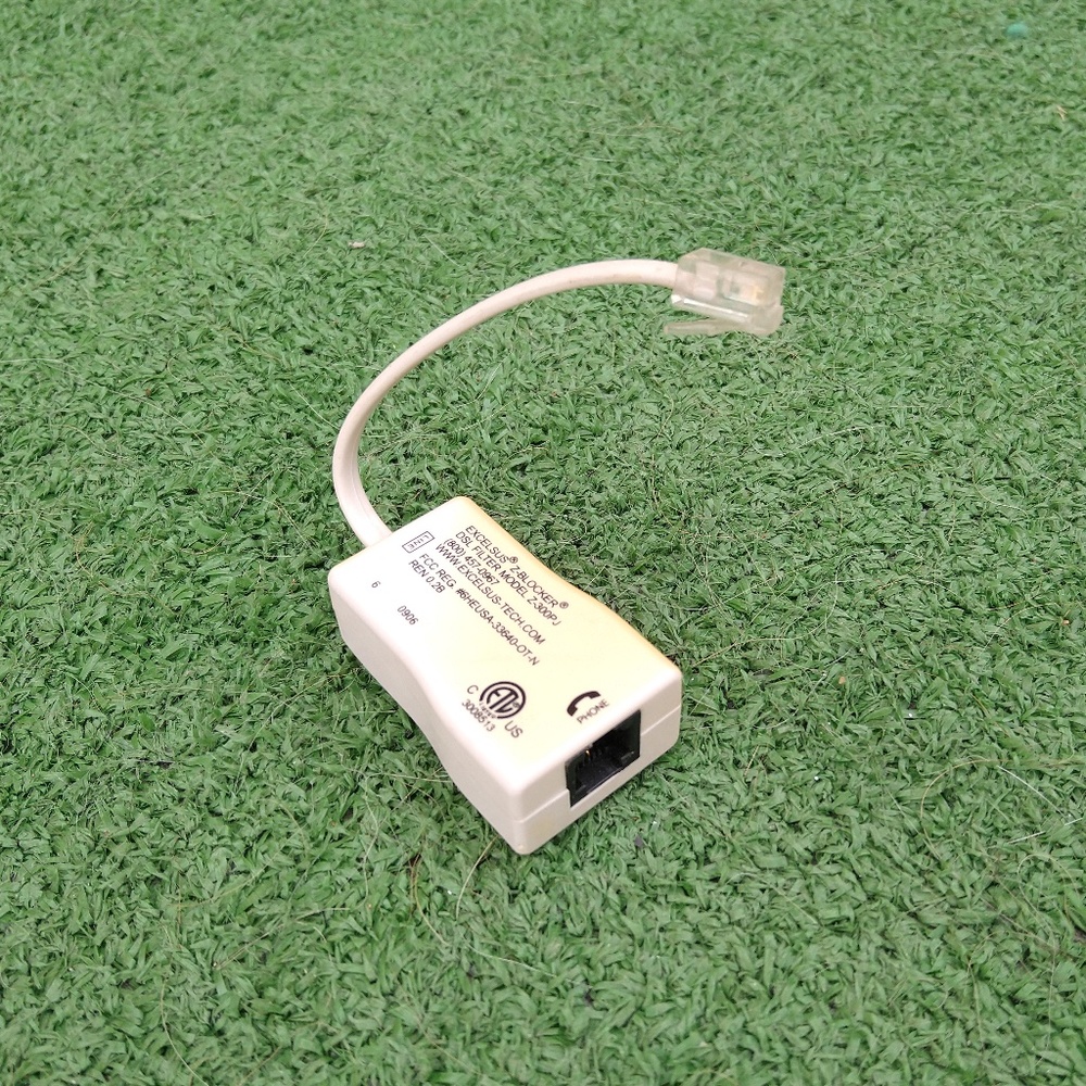 Excelsius 2-Wire Z-blocker DSL In-Line Filter Model Z-330P2J USED Full Function